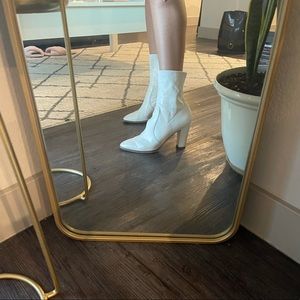 White Dolce Vita Booties